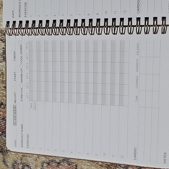 Fitness Planner/Journal - Picture 5 of 5